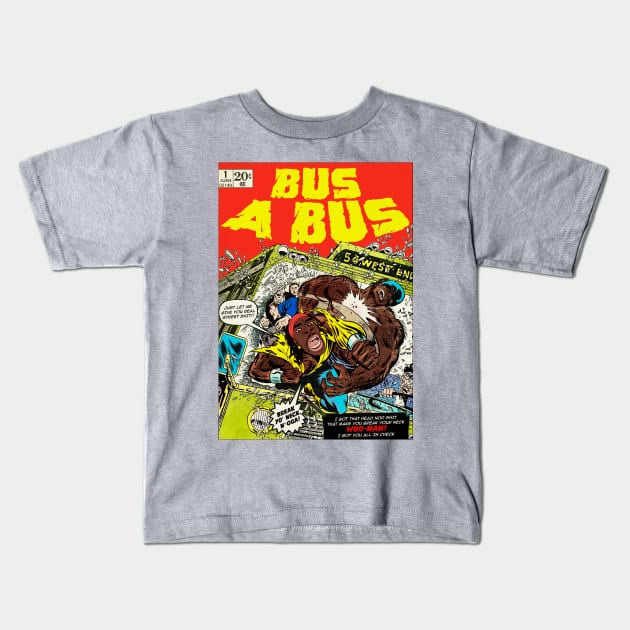 Bus Kids T-Shirt by adslibitum